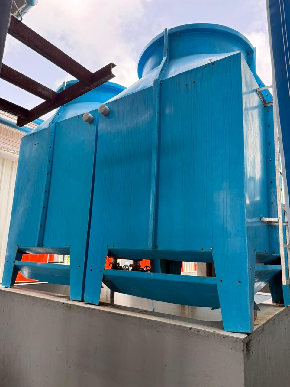 Cooling infrastructure at the manufacturing facility